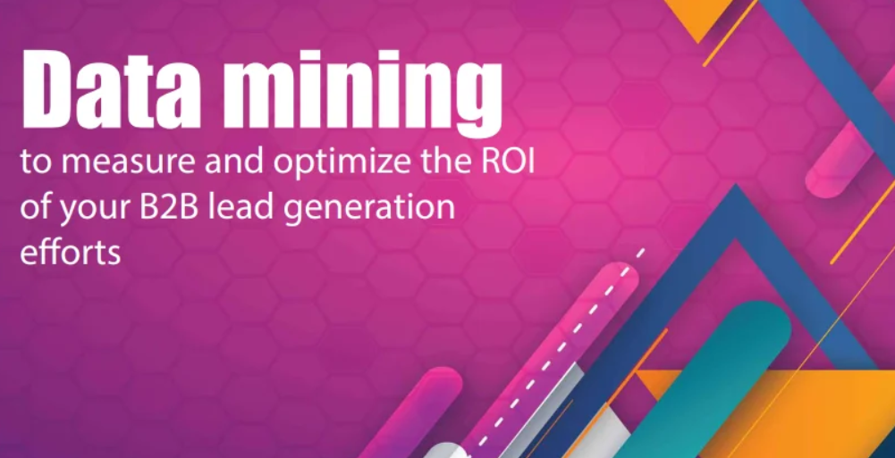 Data mining to measure and optimize the ROI of your B2B lead generation efforts